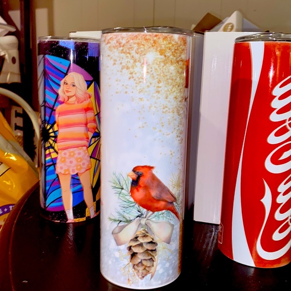 NIB WHEN YOU BELIEVE BEYOND WHAT You’re EYES see memorial tumbler 20 oz … - Picture 3 of 6